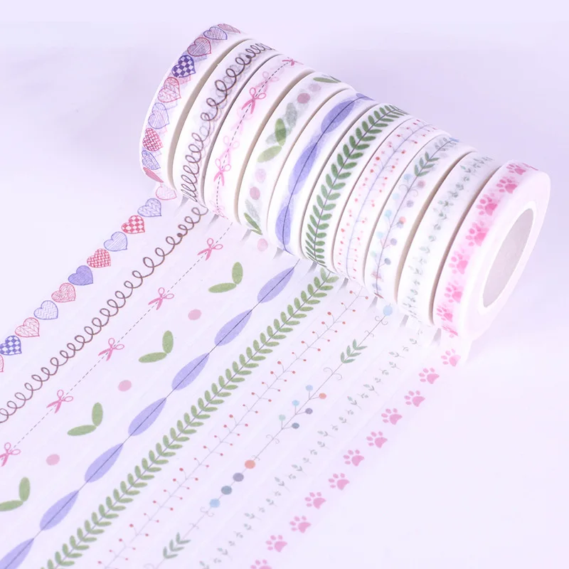 

Kawaii Washi Tape Scrapbooking Decorative Adhesive Tapes Paper Stationery Sticker DIY Photo Album Decoration Scrapbook Sticker