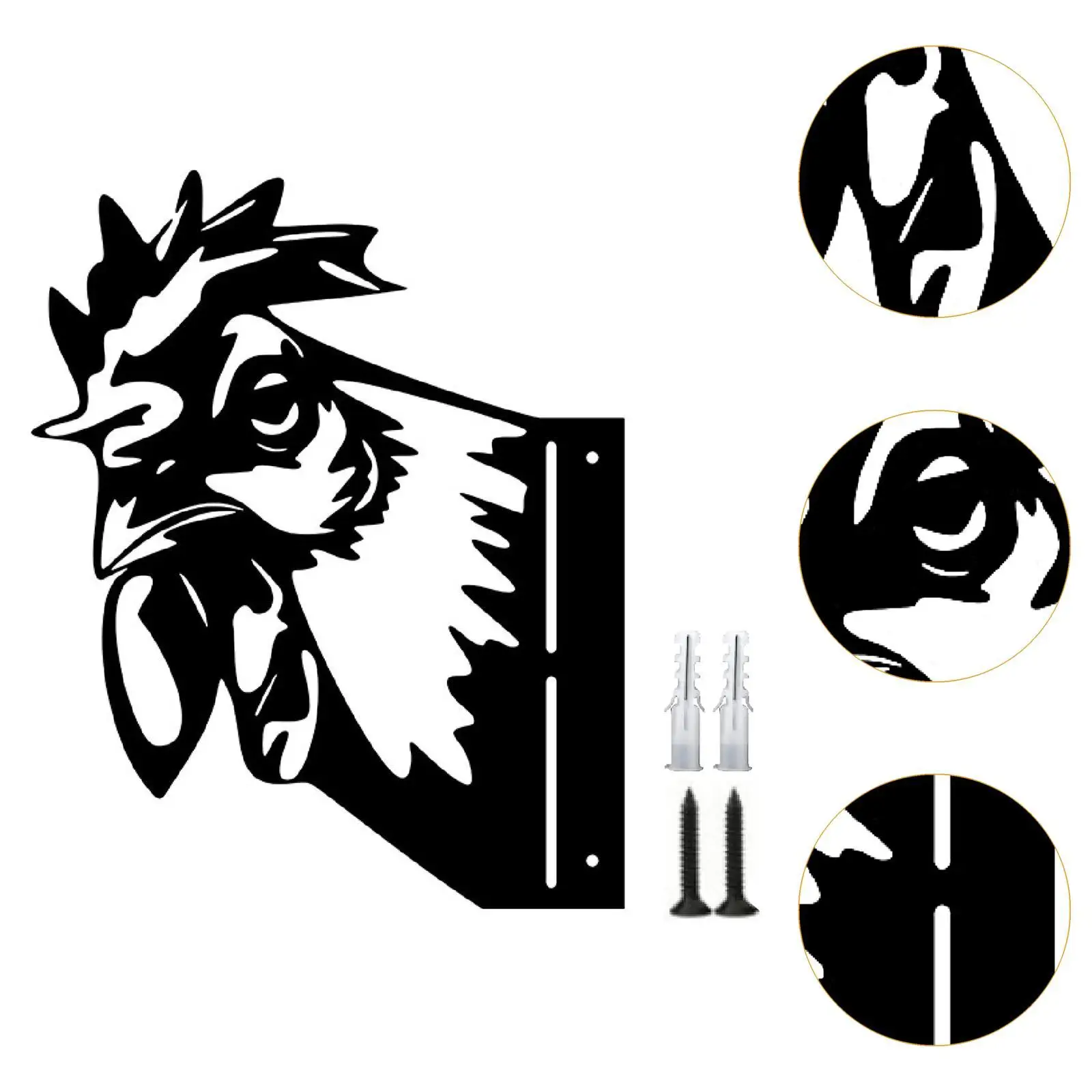 Металлическое животное двор художественное искусство металлическое для дорожек