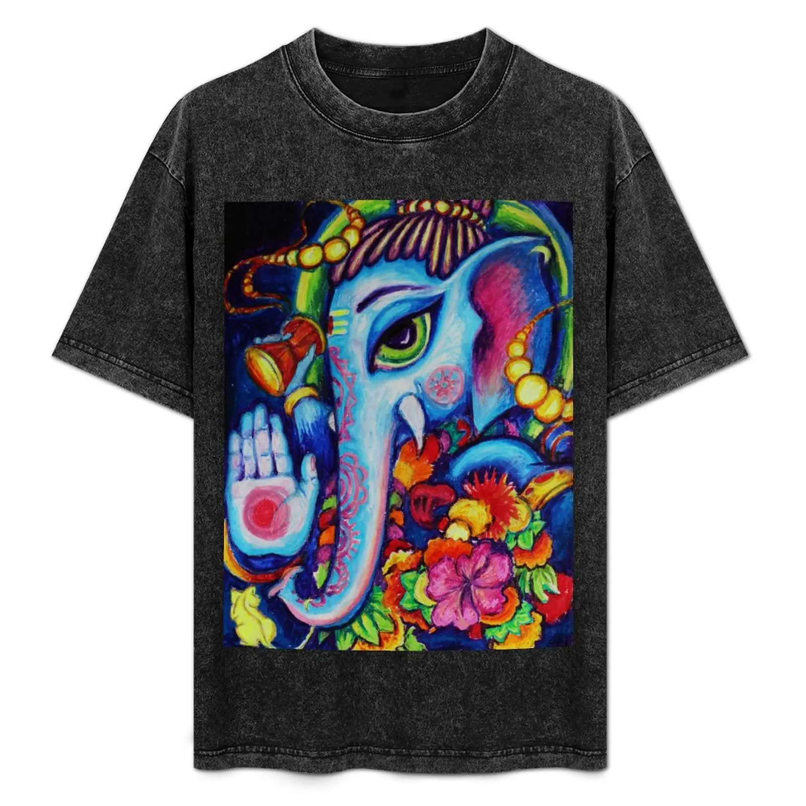 Футболка Lord Ganesha винтажные футболки баскетбольные с рисунком для мужчин графикой