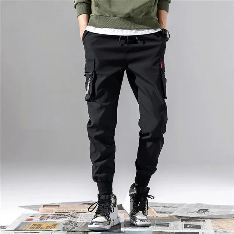 

2023 весенние мужские брюки-карго, черные военные мужские брюки, повседневные хлопковые тактические брюки, мужские военные брюки большого ра...