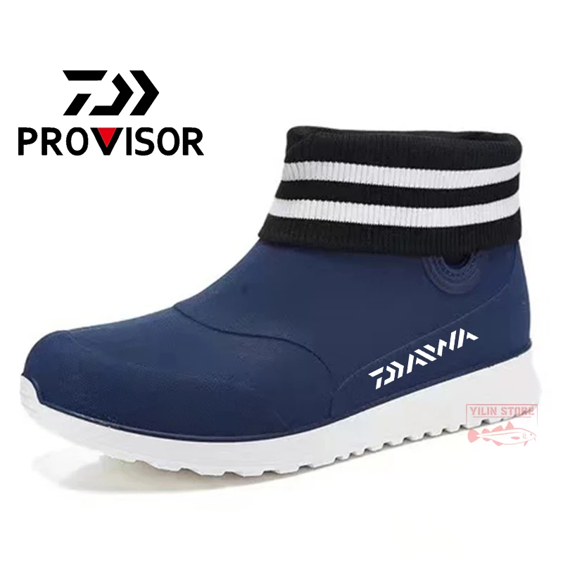 

Ботинки Daiwa мужские зимние для рыбалки, непромокаемые Нескользящие, для походов и работы в саду, бархатная обувь для рыбалки