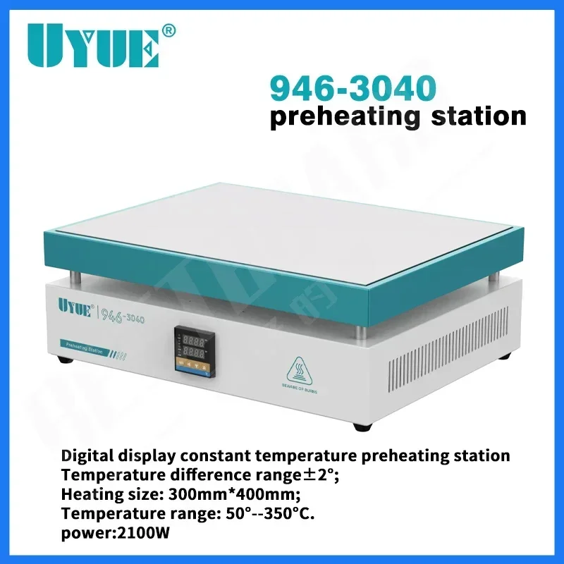 Стационарный нагревательный стол UYUE 946-3040 1000 Вт 30*40 см станция предварительного