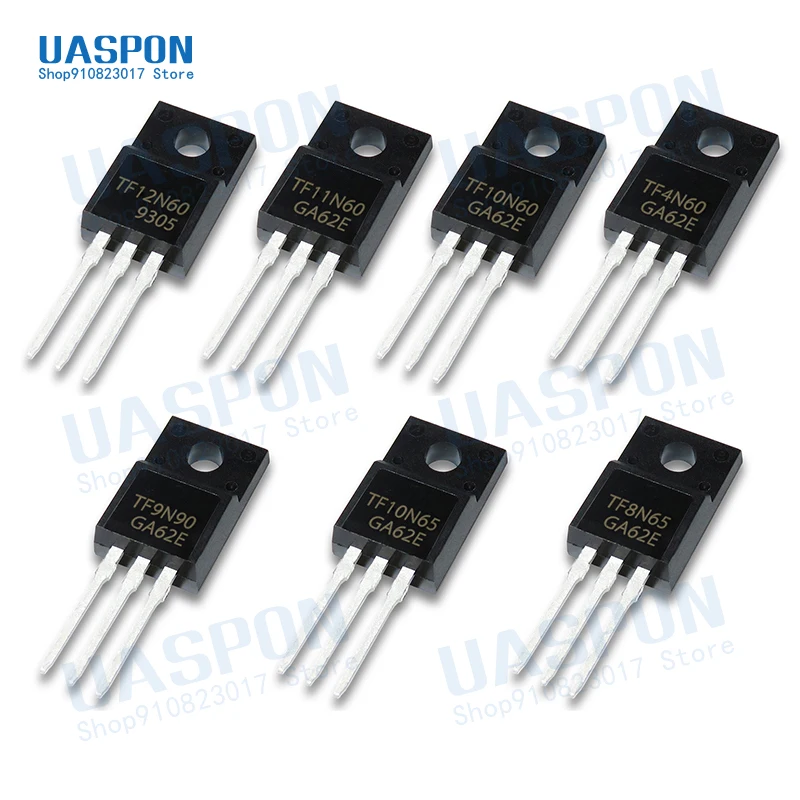 

5PCS AOTF8N65 TF8N65 AOTF10N60 TF10N60 TO-220F AOTF4N60 AOTF9N90 AOTF10N65 TF10N65 AOTF11N60 AOTF12N60 Field Effect Transistor