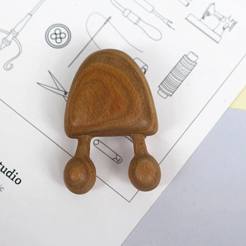 Массажная расческа инструменты для ухода за кожей деревянный ремесленный