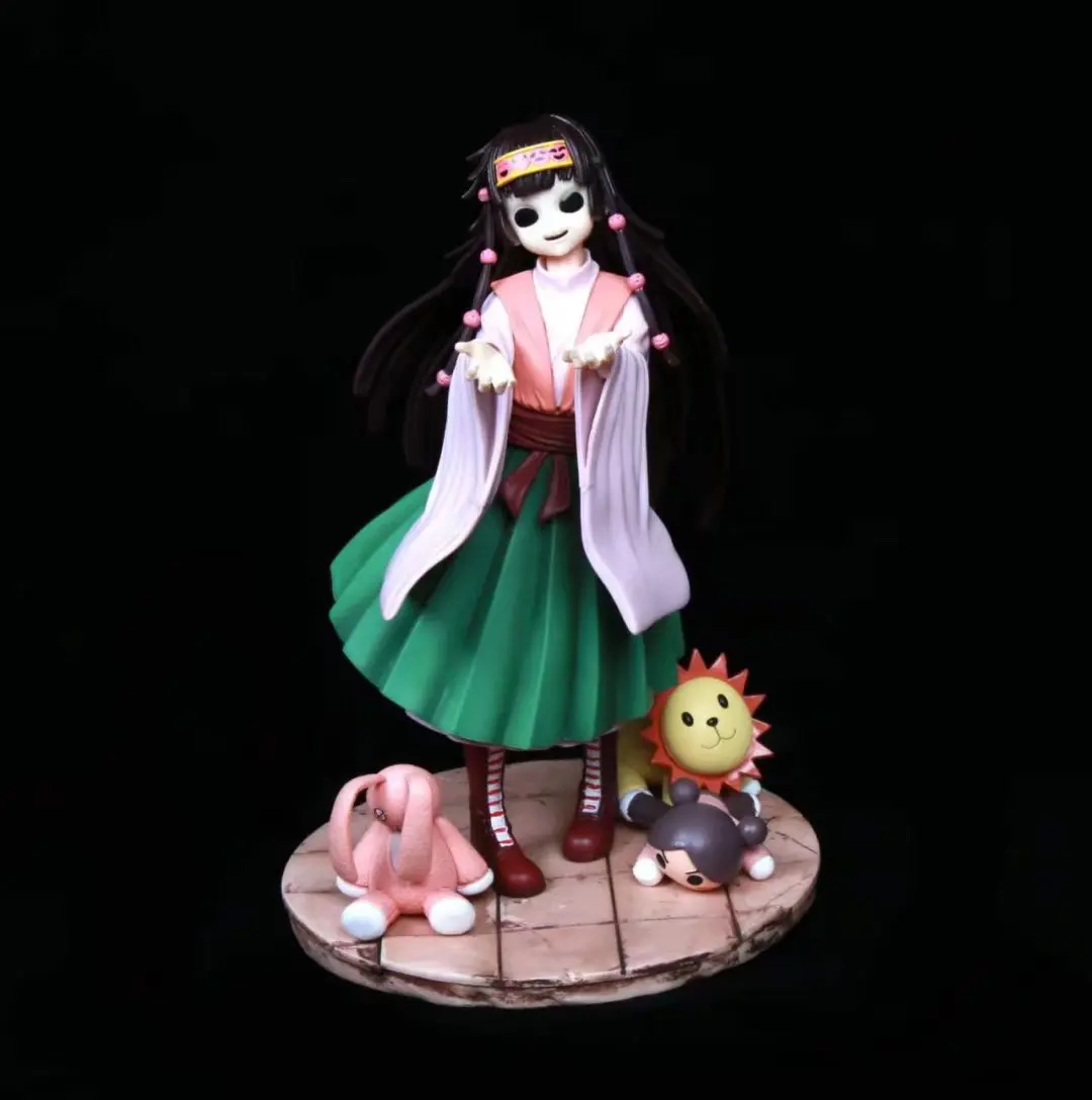 Охотник x Hunter Alluka Zoldyck Gon Freecss & Killua Аниме ПВХ экшн-фигурка игрушка GK игра Статуя