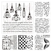 2022 new love letters land of roses my queen chessboard lamps pipes chain diy painting scrapbook coloring embossing album decor