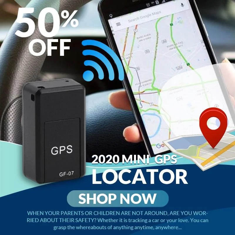 

Mini GF-07 GPS Long Standby Magnetic SOS Tracker Locator Device Voice Recorder For Vehicle/Car/Person Locator System