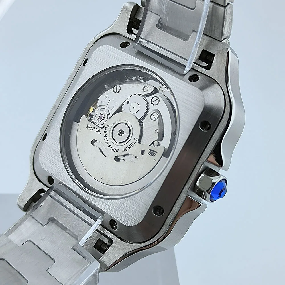 Мужские спортивные часы NH70 из нержавеющей стали