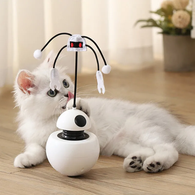 

Электрическая Лазерная Игрушка для кошек, ротационный робот неправильной формы, Интерактивная игрушка, игрушка для кошек, игрушка для коше...