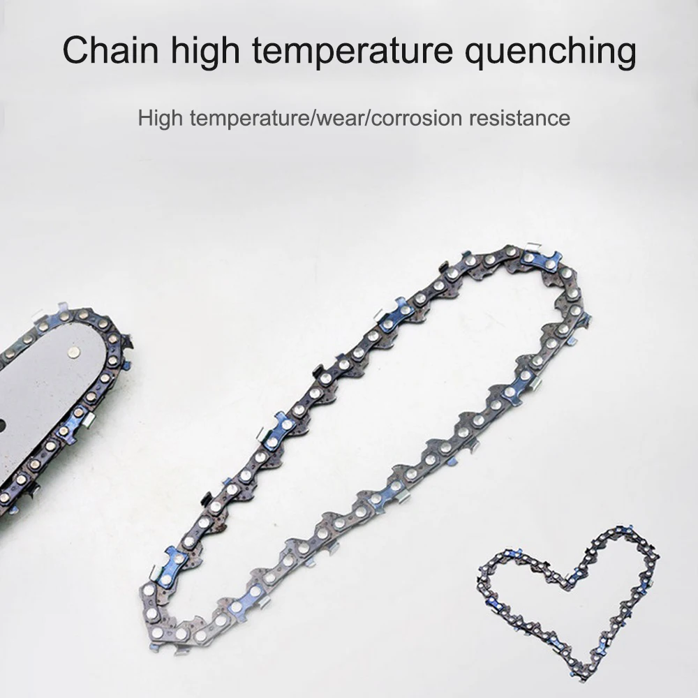 

4/6 Inch Chainsaw Chain Mini Steel Electric Saw Universal Chain Portable Logging Saw Blade Pruning Saw Accessories Power Tool