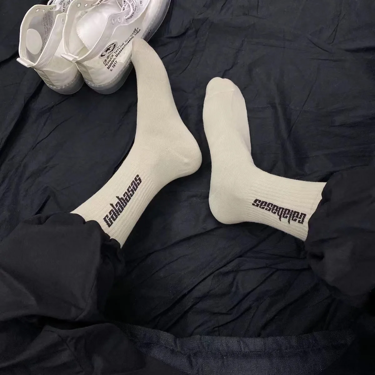 Мужские хлопковые спортивные носки