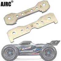 For 1/8 Trax 4wd Sledge Monster Truck-95076-4 Stainless Steel Front Lower A-arm Fixing Piece