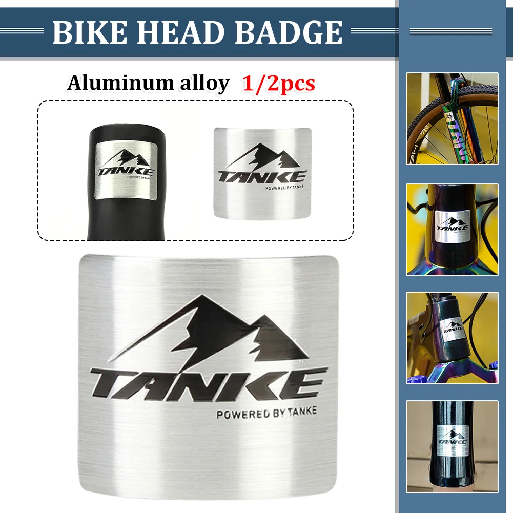 

Aluminum Alloy Header Decal Sticker Suitable For Front Frame Electric Scooter Accessories Bicycle Front Fork Protection Sticker