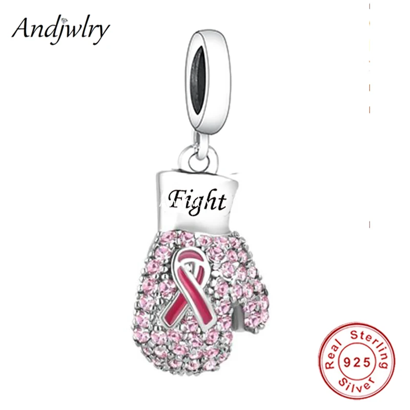 

Fit Pandora Bracelet Charms Silver 925 Original Fight Boxing Gloves Dangle Charm Bracelet & Bangle Jewelry Berloque