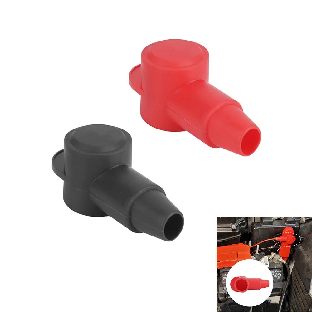 

10 шт., силиконовые колпачки для клемм автомобильных аккумуляторов