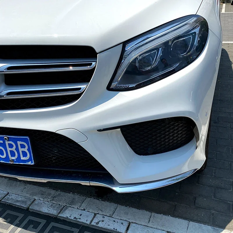 Передний бампер автомобиля для Mercedes-Benz GLE-Class W166 C292 2015-2018 AMG сплиттер спойлеры утка