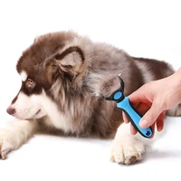 pets hair removal comb pet supplies double sided cat dog grooming shedding tool long curly hair cleaner comb pet grooming