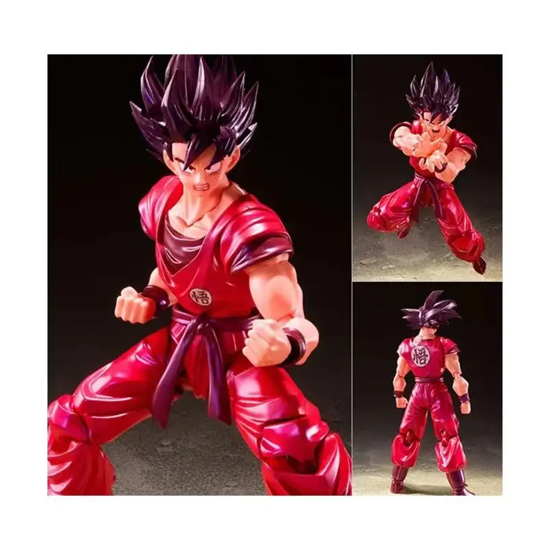 

Оригинальные фигурки Bandai S.H. Фигуртс Сон Гоку Кайо Кен Драконий жемчуг Z искусство аниме Коллекционные фигурки модели игрушки