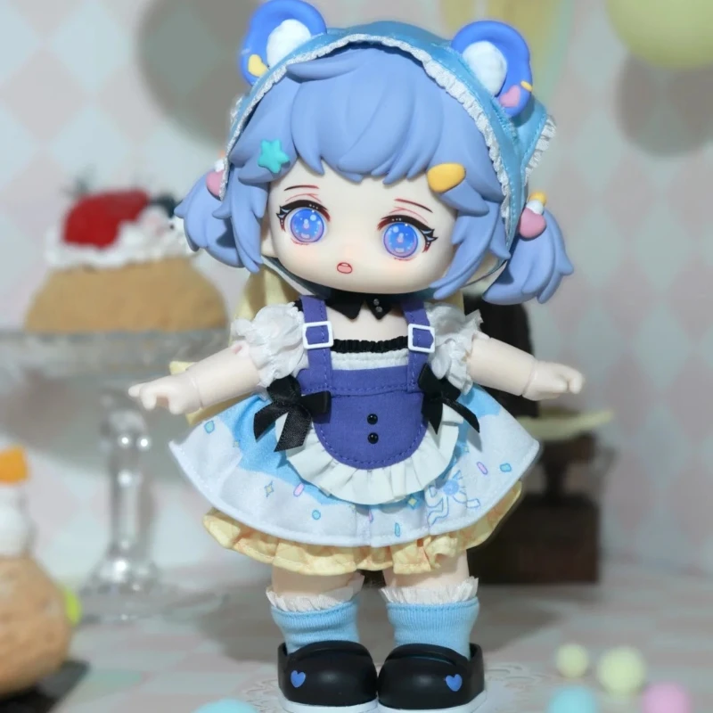20cm Original Hani Sweet Afternoon Tea Second Series Bjd Blind Box Girl Kawaii Action Figure Toy Fashion Play Gift In Stock