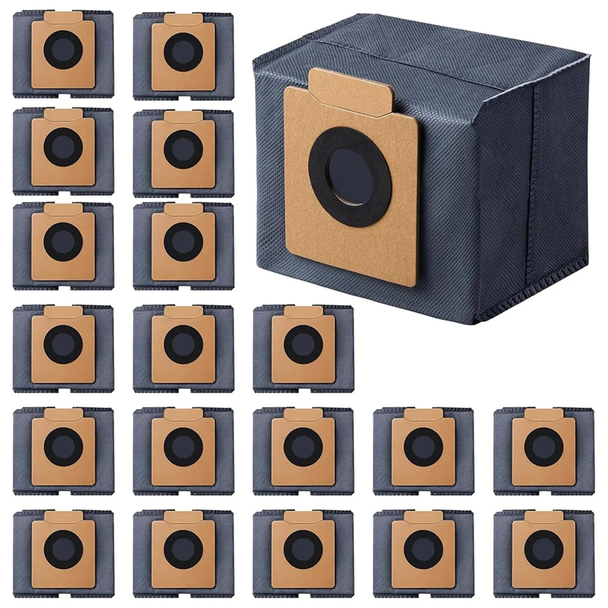 20 упаковок мешков для пыли Eufy X10 Pro Omni и X8 мешки пылесоса 2 5 л сменные