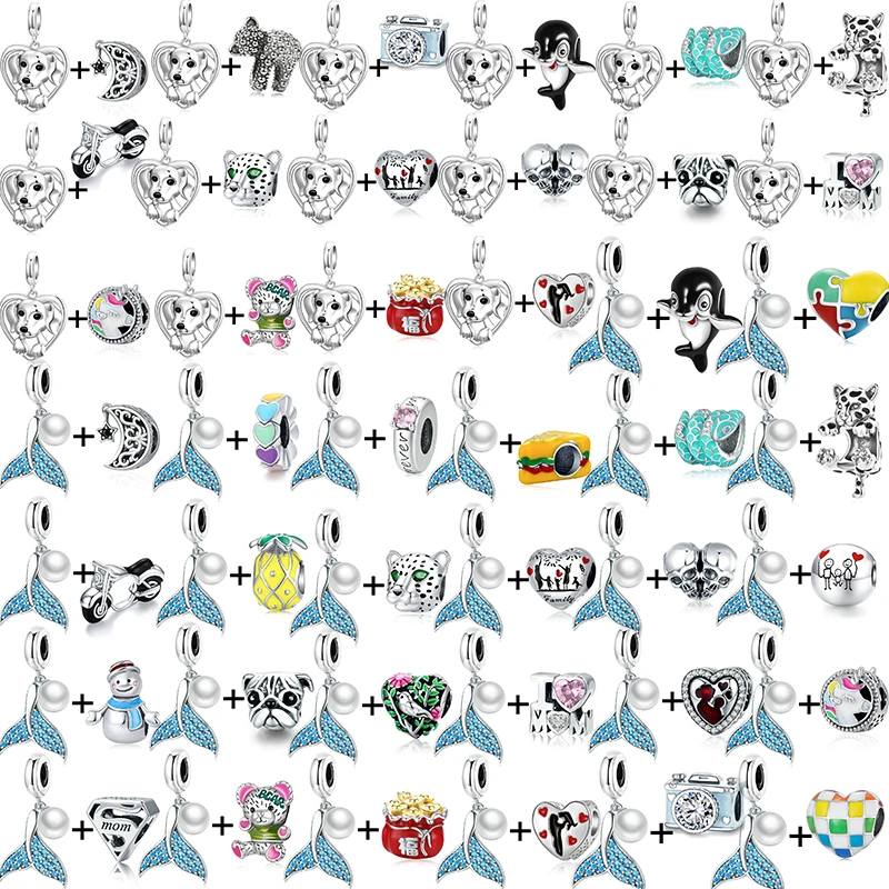 

2 шт./партия, подвески-бусины для браслетов