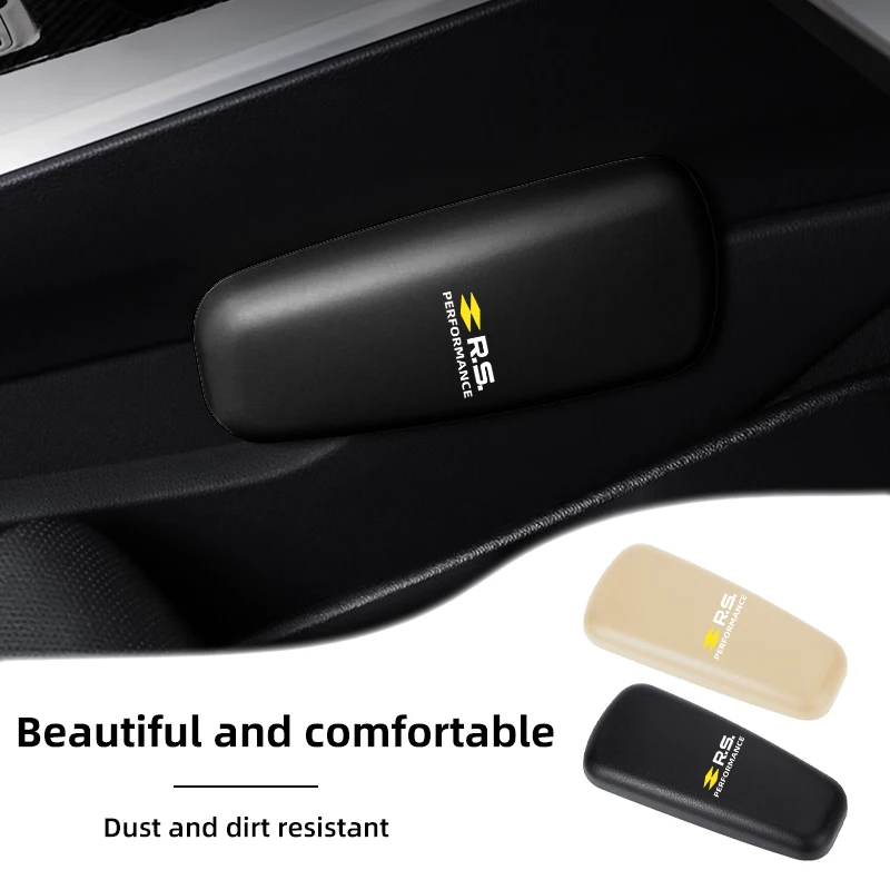 Кожаный наколенник для автокресла налокотник на дверь автомобиля высокая