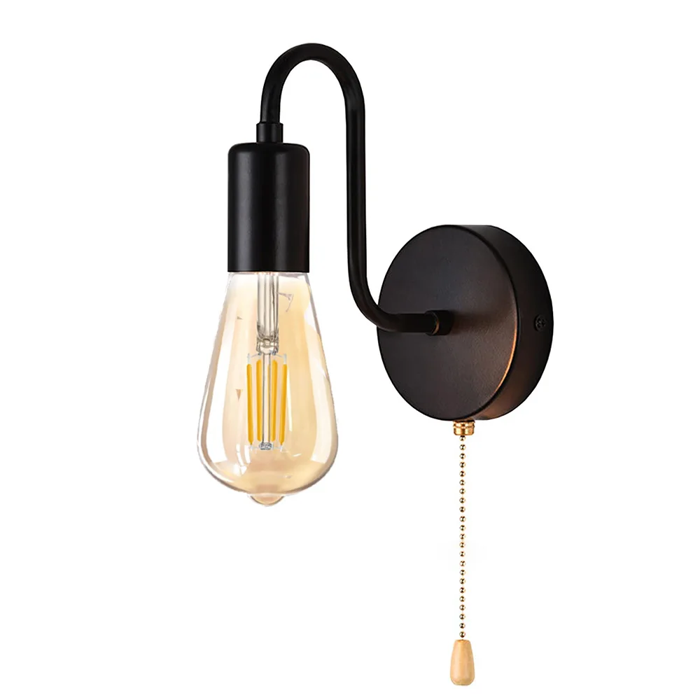 Настенный ретро-светильник держатель промышленного светильника простой