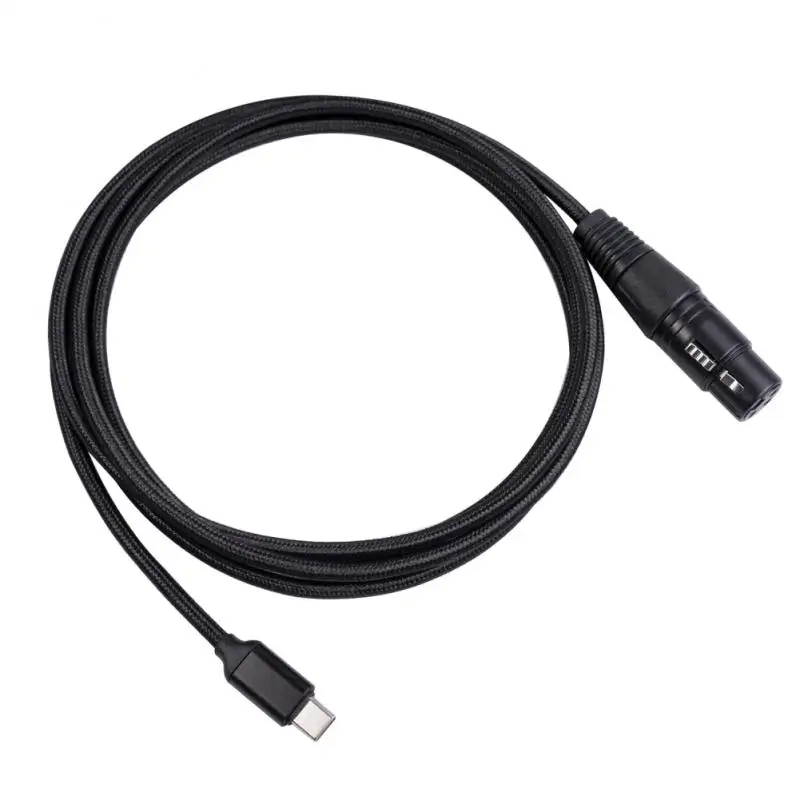 

Audio Cable Canon Female To TYPE-C Male Computer Notebook Connected To Moving Coil Microphone Recording Cable
