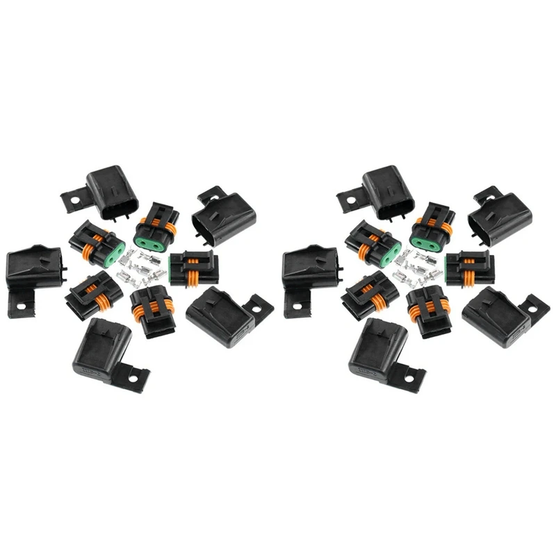 10Pcs Weather Proof Sealed ATO/ATC Fuse Holder AWG Gauge For Car Boat Marine | Fuses