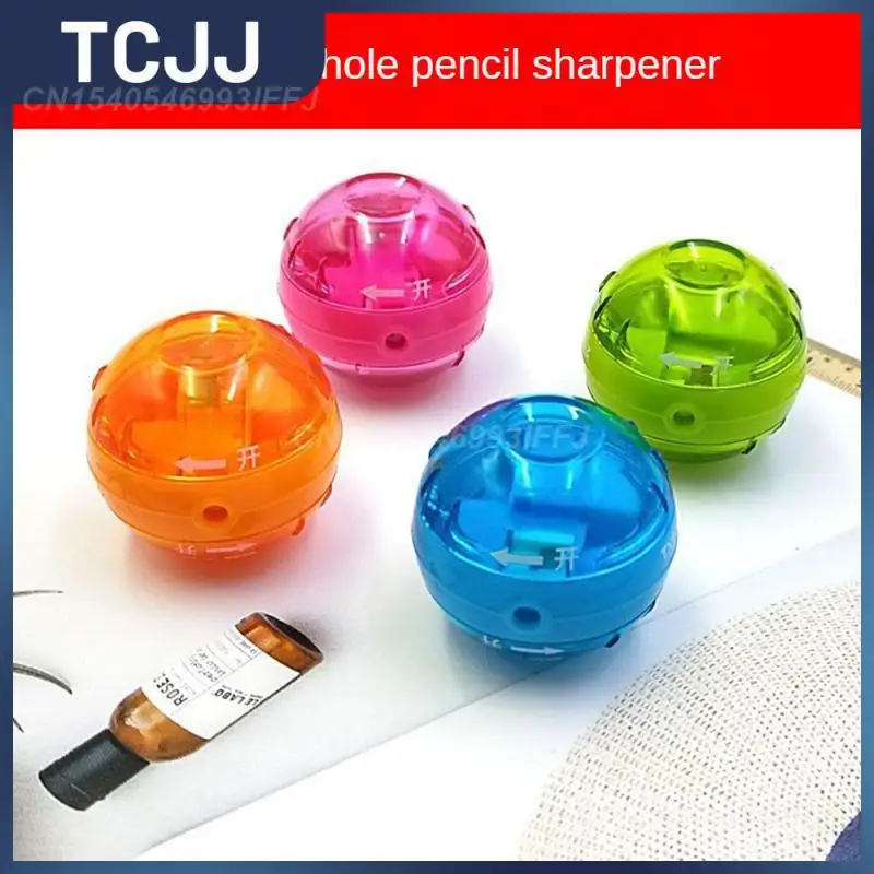 

Not Dirty Hands Sharpener Easy And Labor-saving Double Hole Pencil Sharpener 2.0 Double Holes Fast Cutting Pencil Sharpener