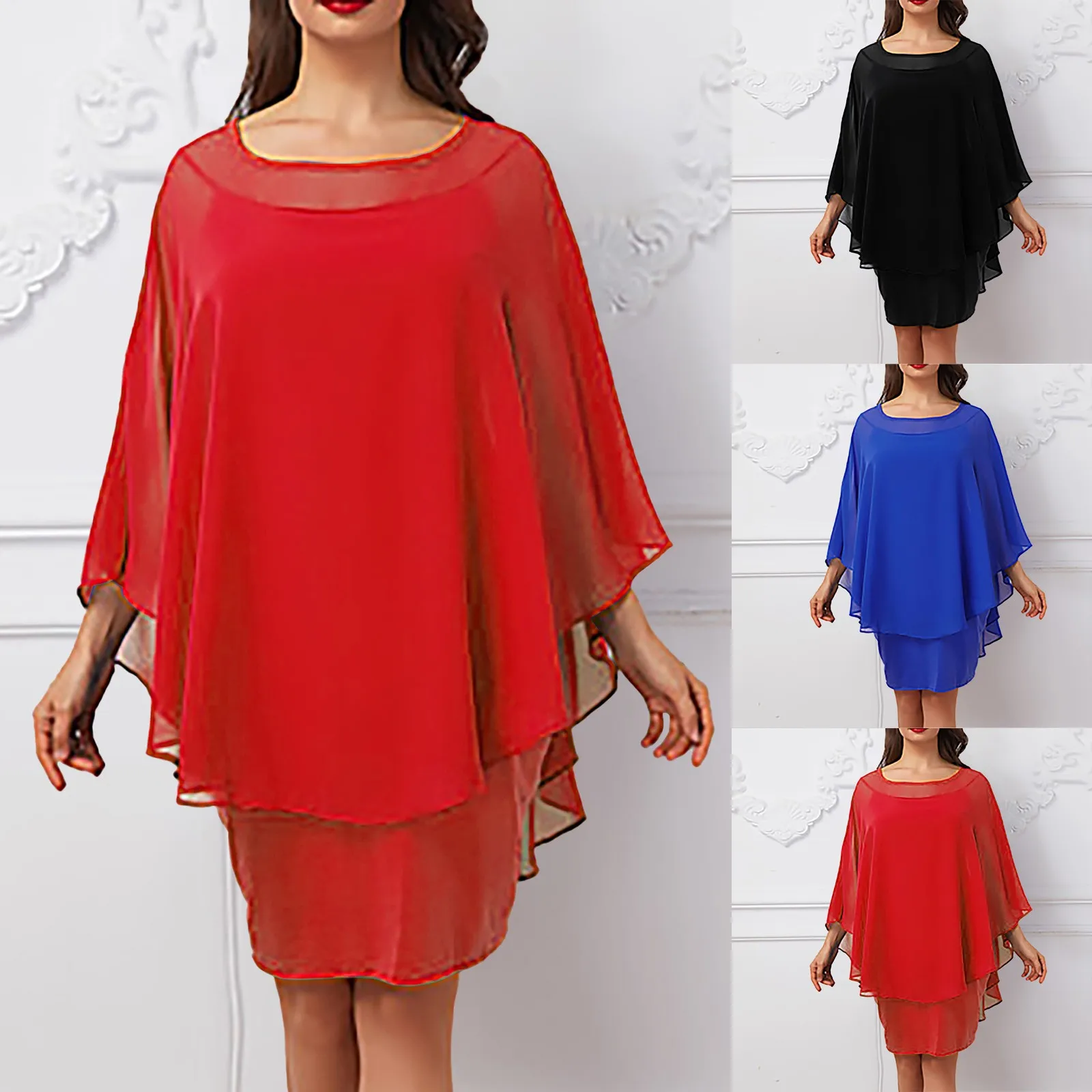 Платья для свадебного гостя модное готическое платье с длинными рукавами