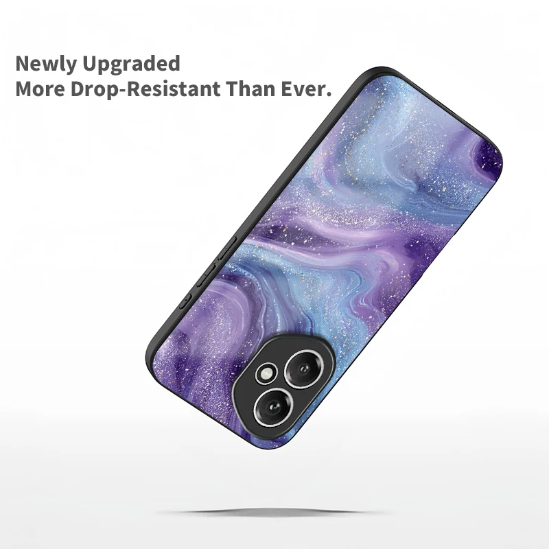 Фото Противоударный чехол для телефона с мраморным узором для Huawei Honor 50 Lite 30 20 20S 400 Lite 300 Pro 200 Smart 90 70 Чехол из закаленного стекла №4