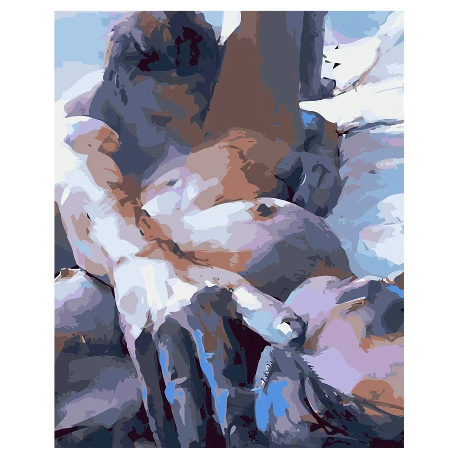 Набор для рисования по номерам tapb Раскраска сексуальная обнаженная любовь