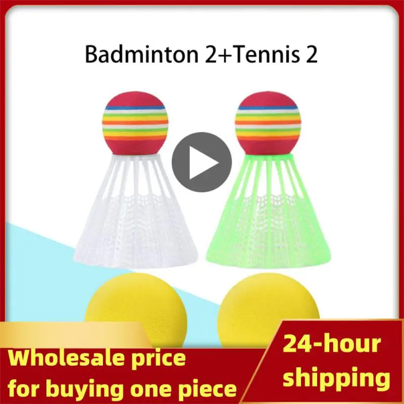 

Портативный Детский комплект ракеток для тенниса, бадминтона, бадминтона