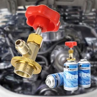 r 134a can tap r134a dispenser valve ac refrigerant bottle opener car refrigerant can bottle tap opener valve tool red
