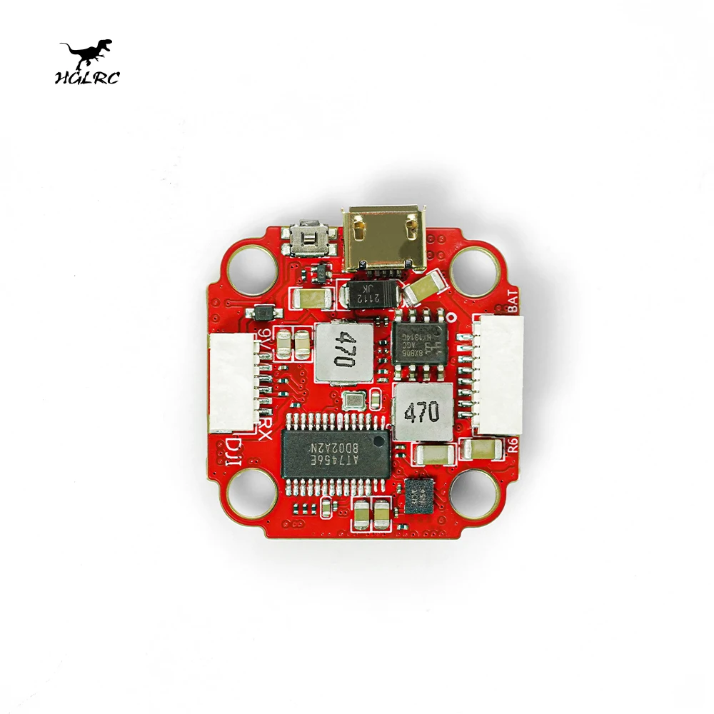 

Контроллер полета HGLRC Zeus F722 Mini 20X20mm BMI270 OSD BEC Blackbox F7 для DJI Air Unit FPV Фристайл цифровой Дрон DIY части