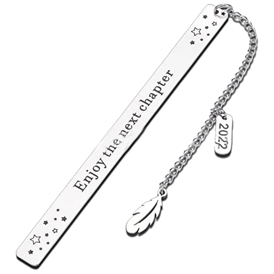 

Creative Bookmark Pendant Metal Book Mark Stationery School Office Supply Bookmarks Gift DIY Bookmark Pendant Charms