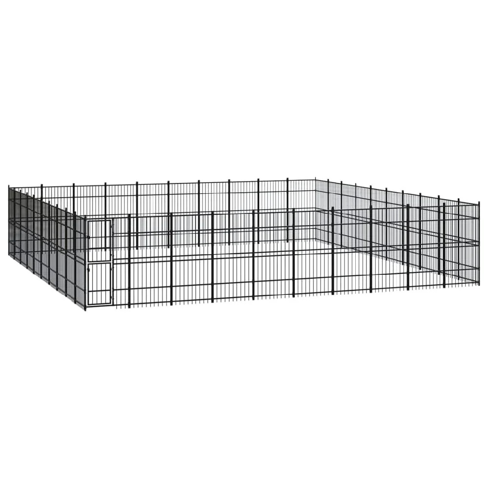 

Dog Kennel Steel 992 ft²
