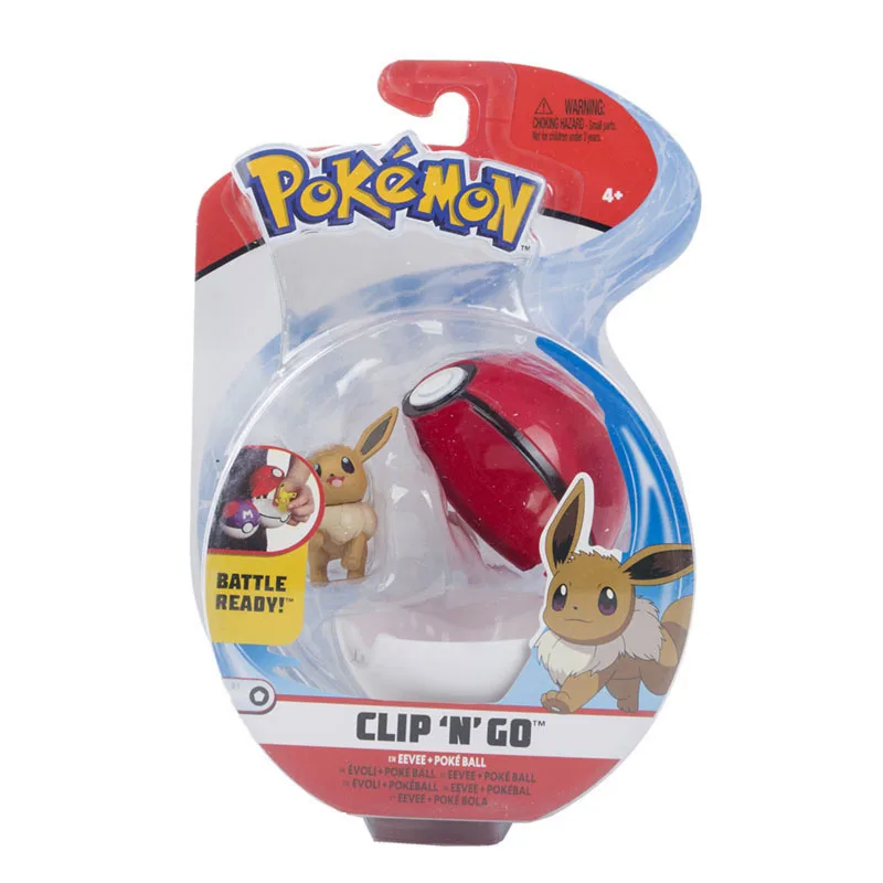 

Подлинный Покемон клипса N Go Боевая готовая Фигурка Набор Иви и Пикачу Munchlax джигбуфф с тыкбольным мячом