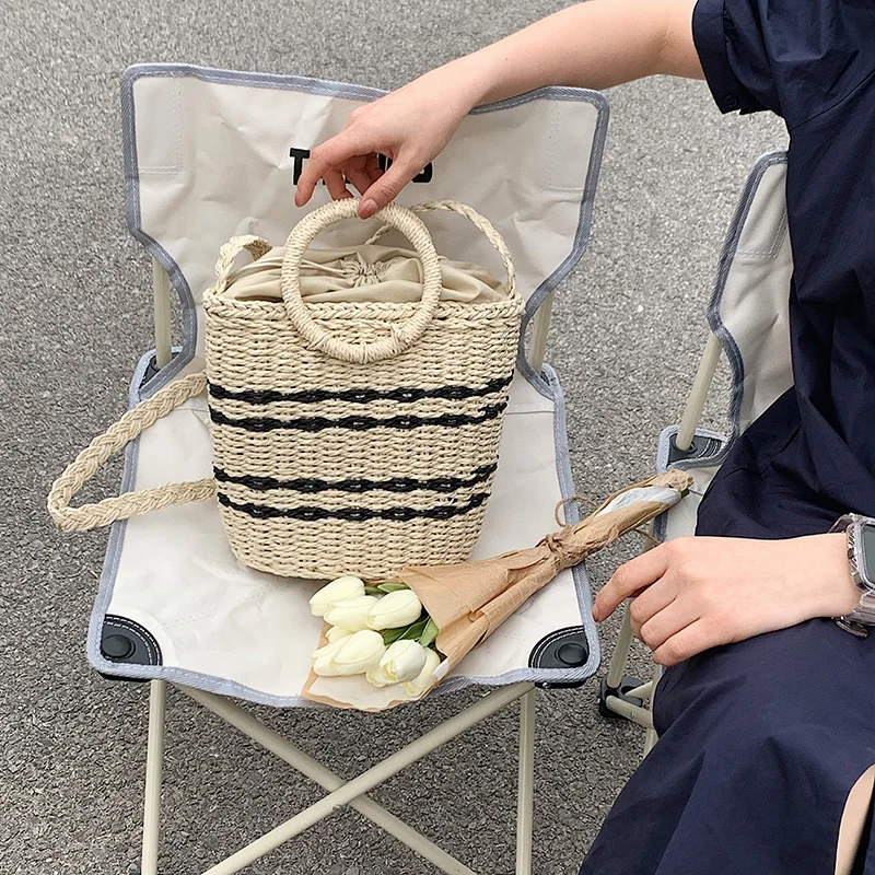 Women's Large Capacity Beach Bucket bag 