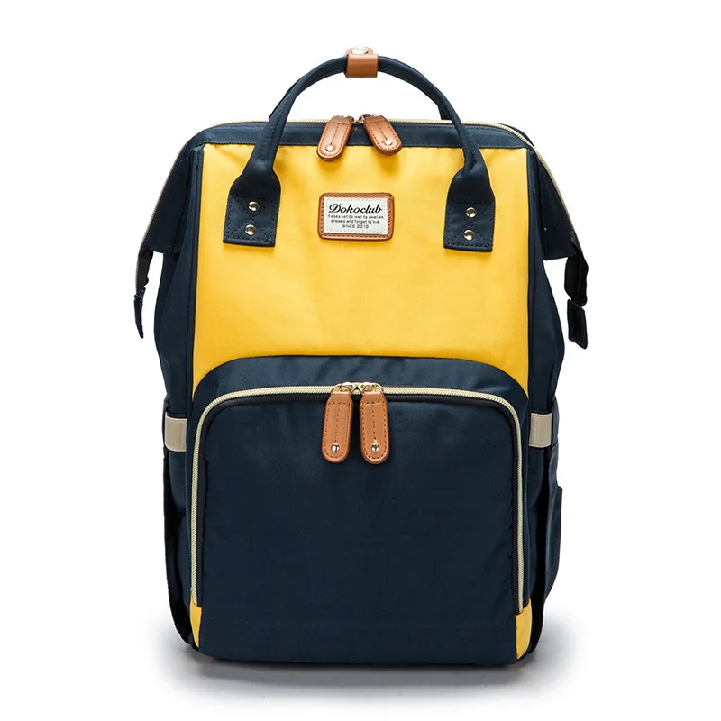 

Модные вместительные сумки для подгузников, вместительный уличный ранец для мам, сумка-тоут для детских подгузников, 20211223-B