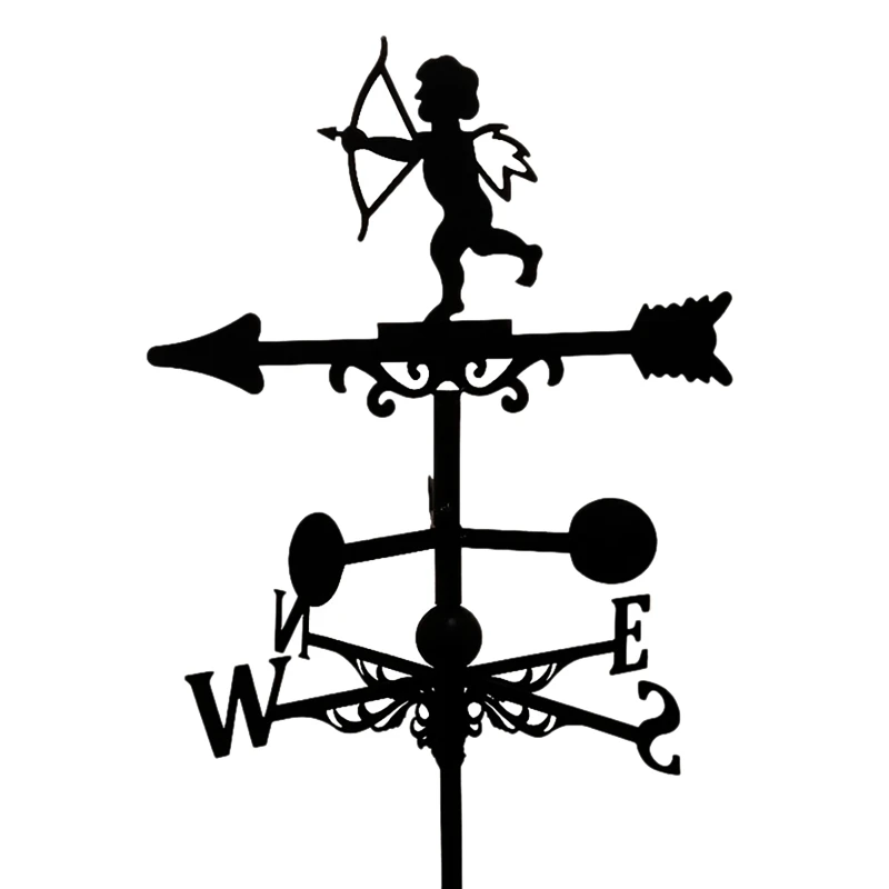 

Outdoor Cupid Weather Vane Weather Vane Retro Roof Garden Outdoor Decoration Building Decoration Craft