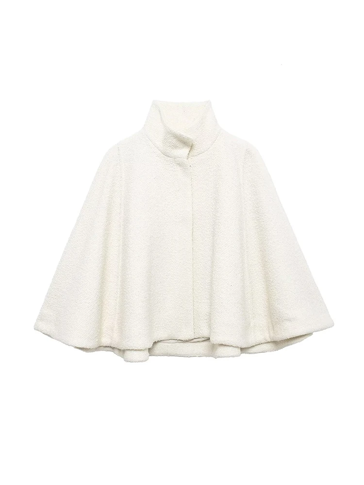 Осень/зима 2023 женская модная повседневная короткая куртка-накидка в европейском