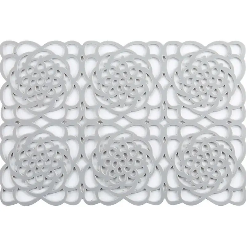 

Silicone Sewer Pool Garbage Filter Net Water Draining Pad Kitchen Sink Mat Washing Basin Sink Anti-Blocking Universal