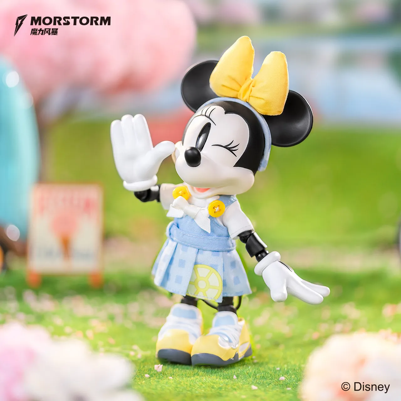 Коллекционная подвижная фигурка Микки и Минни Маус от Morstorm Disney, модная игрушка, настольное украшение, коллекционный предмет для взрослых, для демонстрации (art.: 3920db4e0abda) - 3920db4e0abda