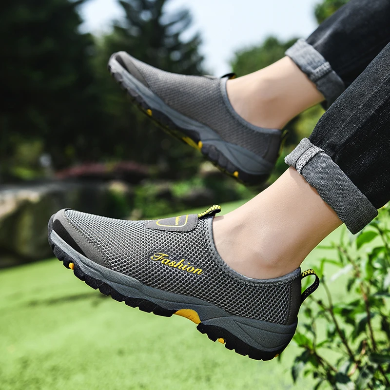 Summer Mesh Men Casual Shoes Water 