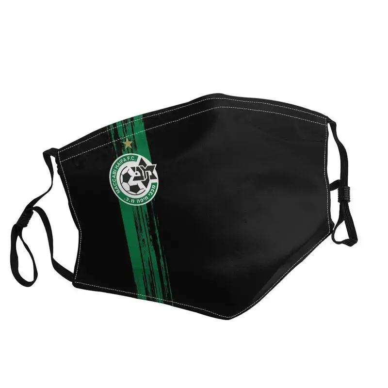 

Пылезащитная моющаяся маска для Фанатов Футбольного Клуба Maccabi Haifa FC