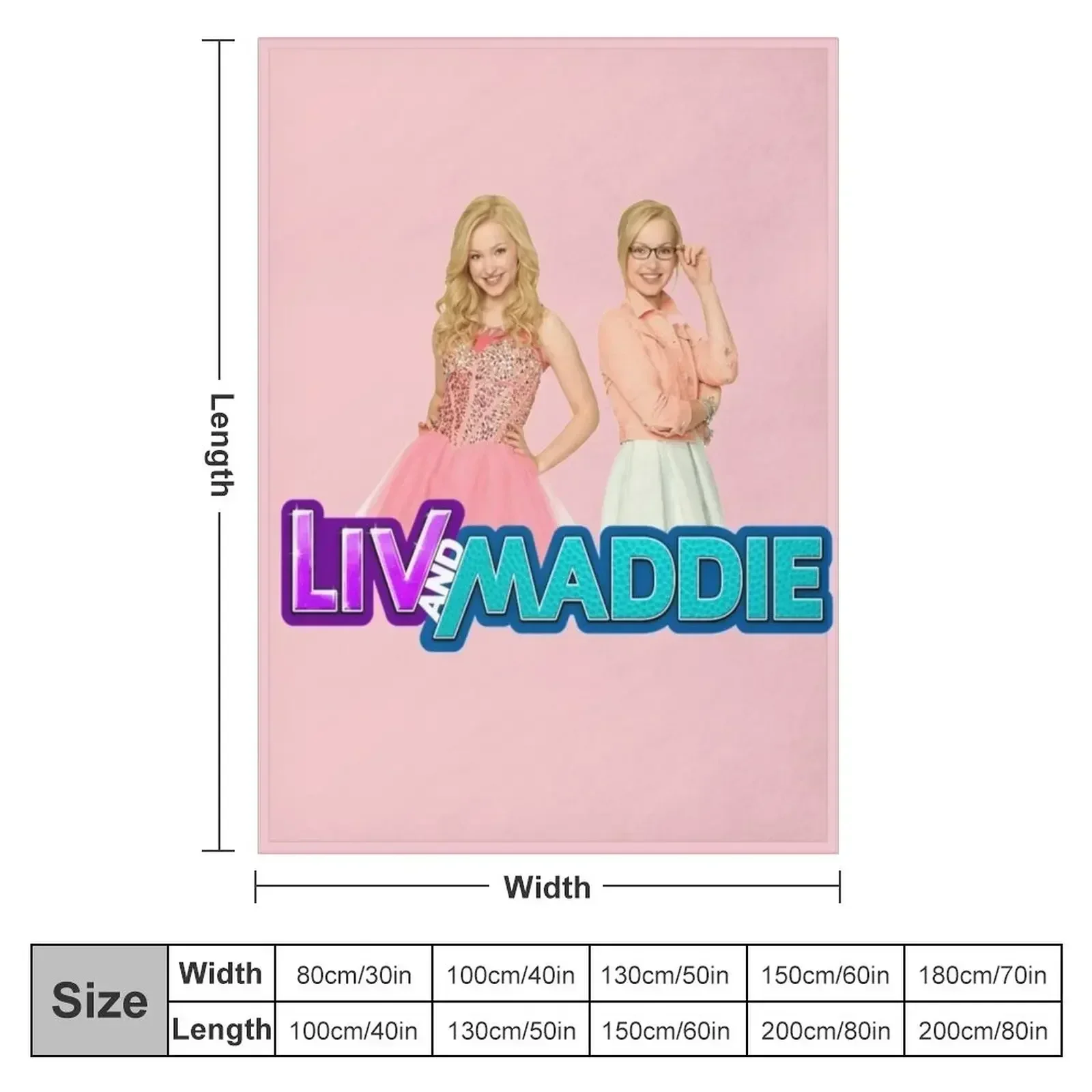 Одеяло Liv and Maddie в стиле аниме одеяла для дивана