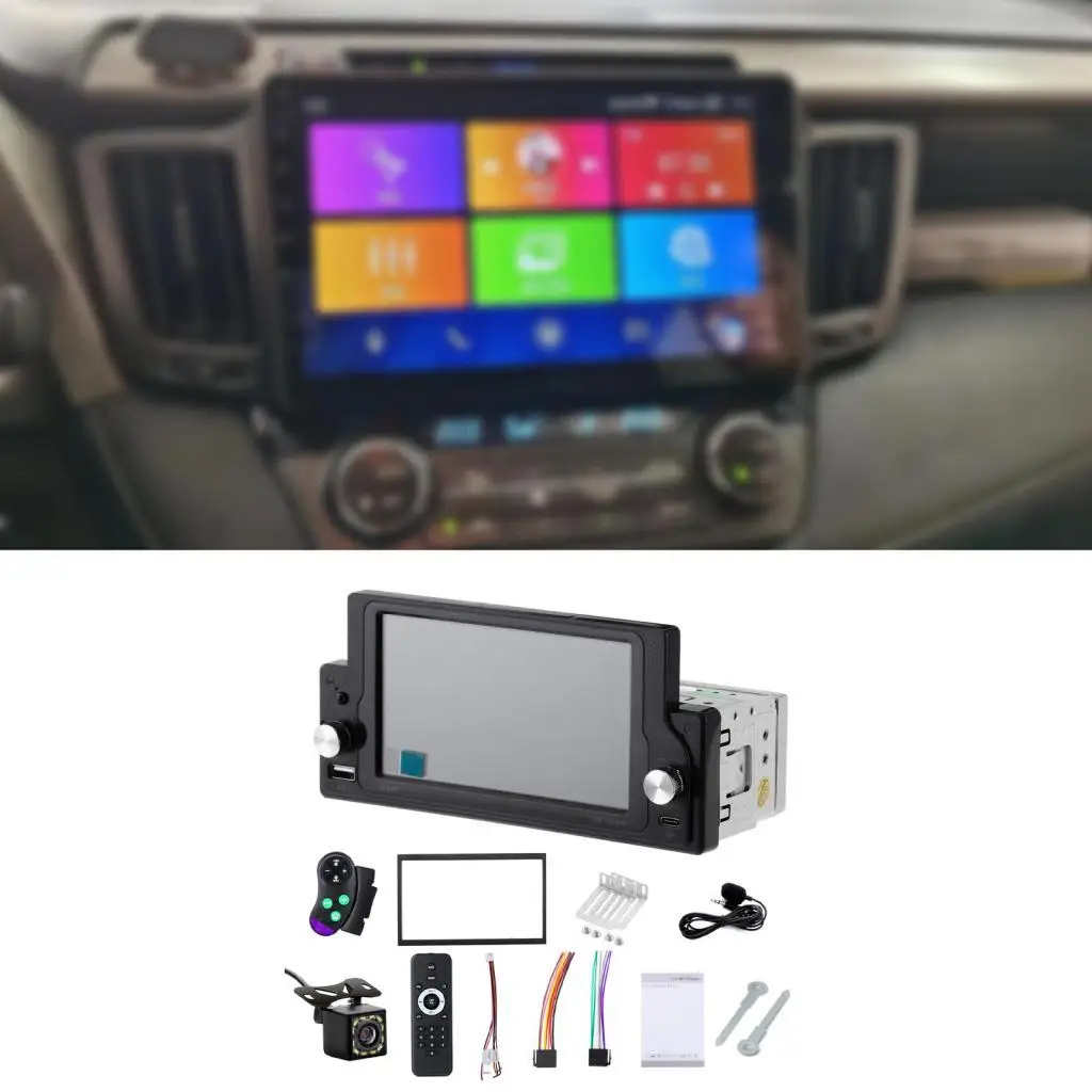 Универсальный автомобильный MP5-плеер вилка европейского стандарта функция