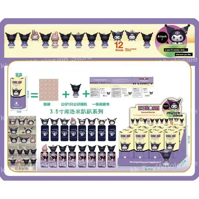 Labubu Sonny Angel Hippers Dreaming Animal Back Series Мини-фигурки Stitch Kuromi Телефон Рождественские